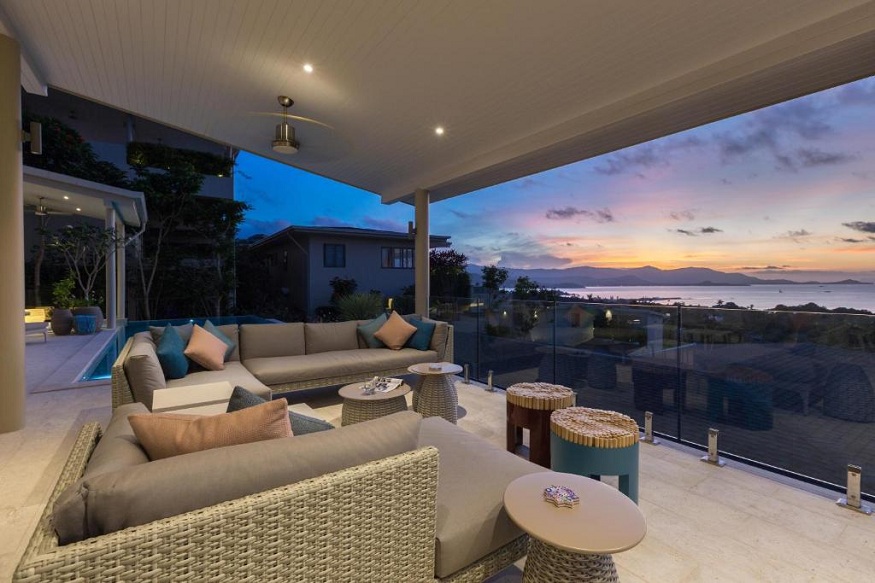 villa with luxury amenities